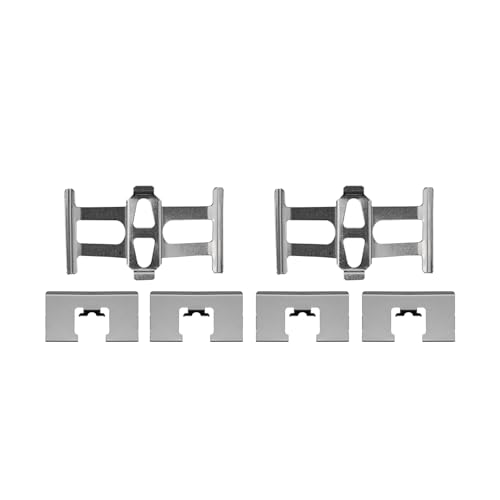 Image of Detroit Axle - Rear Brake Pads for Honda Civic Accord Acura Integra City CRX Prelude Civic Del Sol, Replacement Ceramic Brake Pads