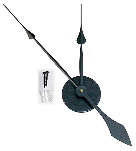 Clock Movement With Long Hands and Wall Mount Case For Large Dials