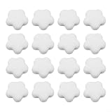 Clips para funda de edredón, 16 piezas, soportes para sábanas de colchón con fijación magnética y clavos de plástico seguros para una fijación segura de la ropa de cama (blanco)