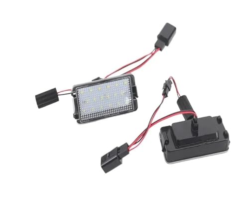 Luz LED matrícula Seat Leon sin error Canbus pack de 2 lámparas 2