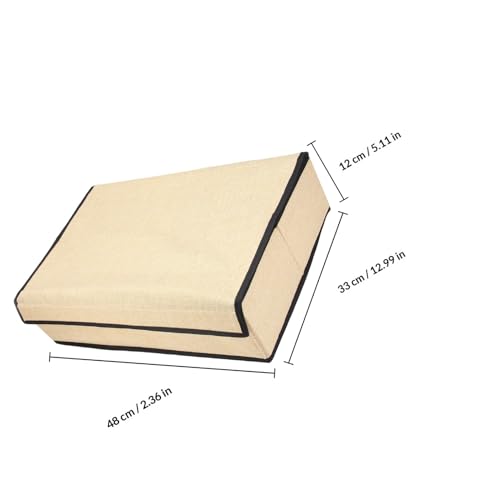 Organisateur de sous-vêtements Yarnow robuste en tissu beige de qualité supérieure - 3