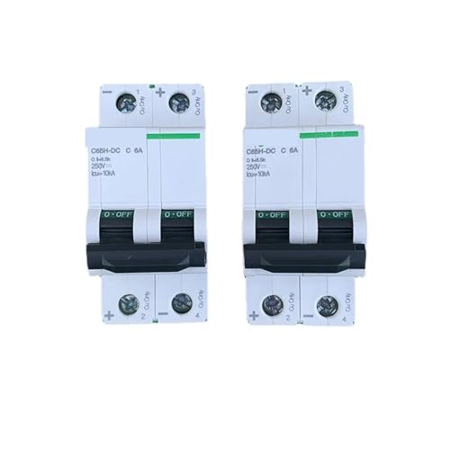 Disjoncteur C65H-DC 2P 10A idéal pour sécuriser un parc de batteries