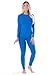 Rocky Thermal Underwear for Women Cotton Knit Thermals Women's Base Layer Long John Set Pink