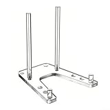 fotos de las varillas cordoba Contenido y dimensiones del paquete: 1 marco base, 4 varillas acrílicas y 4 almohadillas antideslizantes; dimensiones del producto 12 x 5.8 x 5.9 pulgadas para este soporte de exhibición acrílico transparente ajustable de 6 pulgadas.