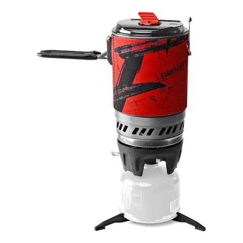 Hornillo de camping Fire-Maple Polaris con sistema de cocina regulador de presión Cover