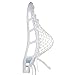 StringKing Men’s Mark 2A Attack Lacrosse Head Strung with Type 5s Mesh (White/White)