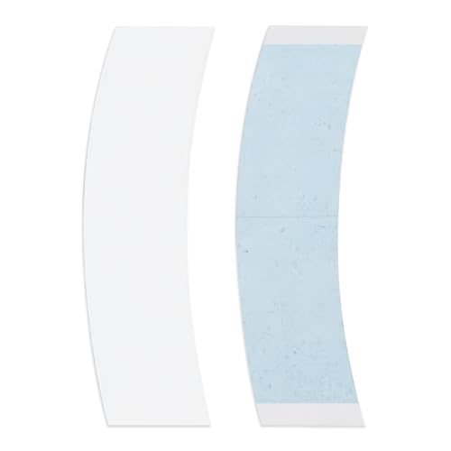 Walker Tape Lace Front Support Tape C Contour Tabs, Double Sided Wig Tape for Lace Wigs, Toupees, and Tape in Hair Extensions Human Hair, Hypoallergenic No-Shine Hairpiece Tape for Bonding, 36 Pieces