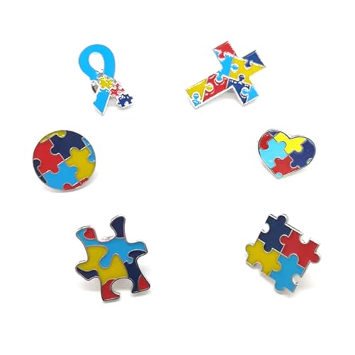 Autism Awareness Badge - Autism Pin Badge, Stay Safe Pin Badge, Autism Badges For Kids, Autism Awareness Pin Badge, Pin And Lanyard Pins, Show Support For Autism Awareness With Our Extensive Range