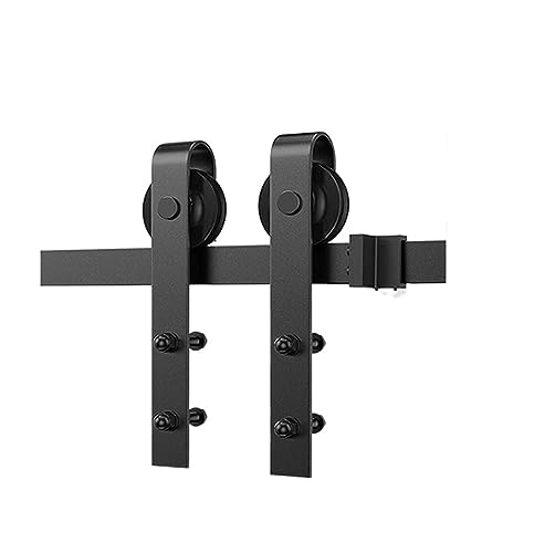 Rail porte de grange coulissante 6-6.6 pieds mécanisme antique renforcé