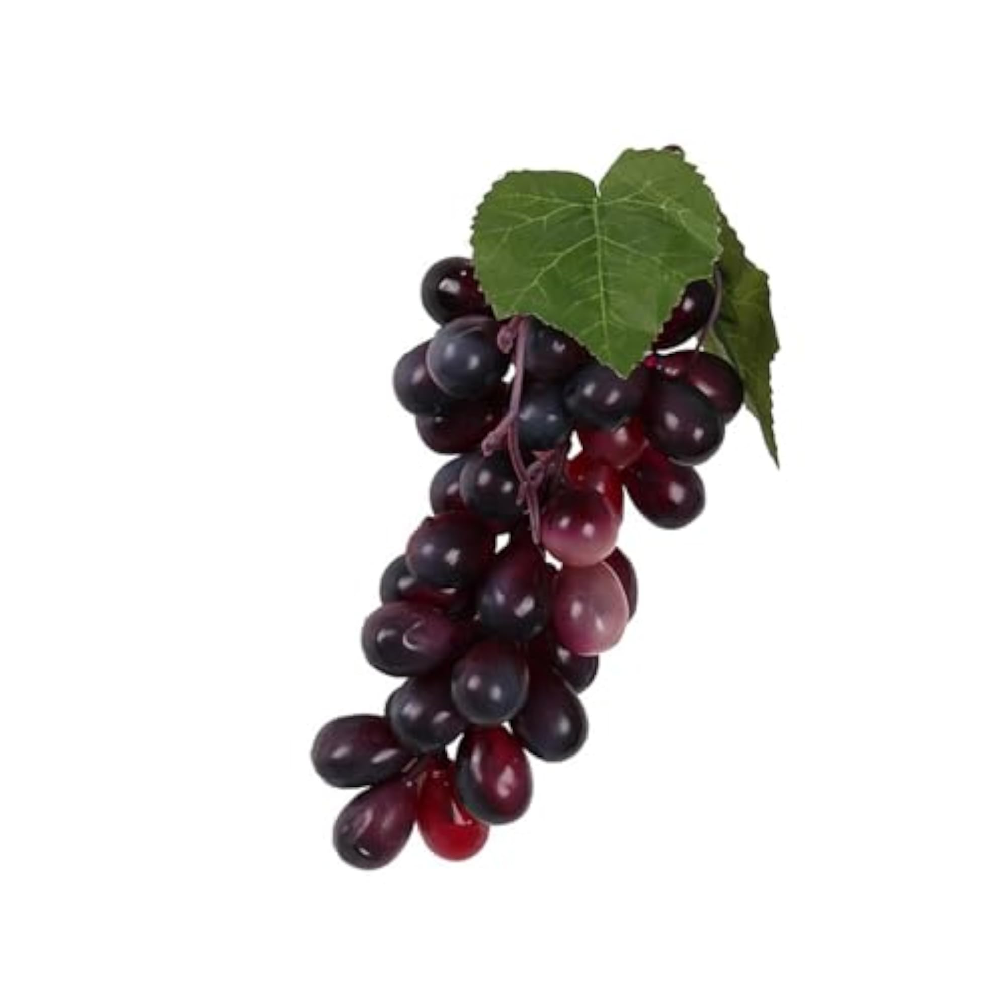 Artificial Grape Figurine, Educational Prop Tool Decor, 36 Grapes Purple