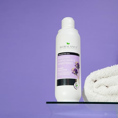 BioBalance Bakuchiol Purple Mask & Conditioner, 330 ml (Pack of 1) - Image 3