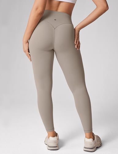 Image of UNISSU Hugcurve No Front Seam High Waisted Workout Leggings for Women Buttery Soft Yoga Pants Gym Athletic Tights - 25''