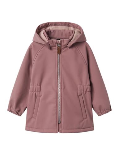 Name it mini Mädchen Nmfalfa08 Softshell Jacket H Magic Fo Tb, Burlwood,...