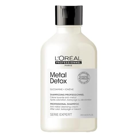 L’Oreal Professionnel Metal Detox Shampoo | Hard Water Chelating Shampoo | Removes Metal Build Up | Protect Color & Add Shine | Paraben & Sulfate Free | For Damaged Hair | For All Hair Types Cover