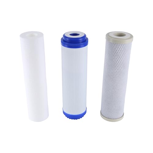 Rtxbvg de FiltracióN de Elementos de Filtro de 10 Pulgadas Purificar la Pieza de Repuesto Universal para Purificador de Agua para ElectrodoméSticos