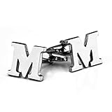 Manschettenknöpfe für Herren, Buchstabe M Silberauflage Einfache Kupfer Mode Französisch Manschettenknöpfe, Sparkly Geschenk Modisches Shirt Zubehör Für Buchhalter Boss Business Hochzeit Prom O