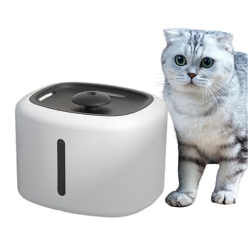 Fuente de agua para gato interior 2.5L ultrassilenciosa