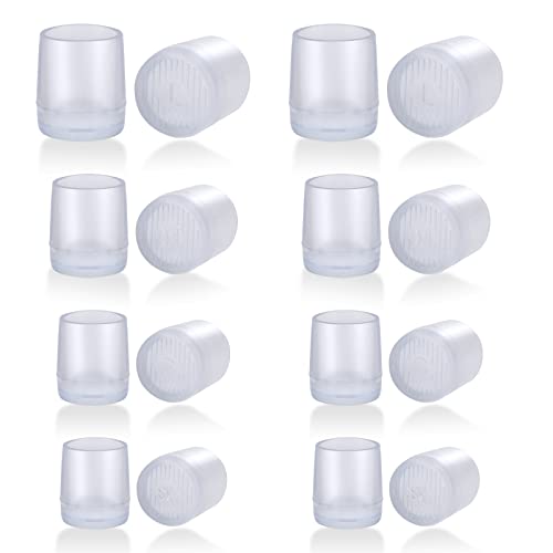 Molain-8-Pairs-Sole-Protector-Heel-Pads-Transparent-Rubber-Bottom-Caps-Savers-Covers-High-Heels-Repair-Replacement-Inserts-Caps-Tips-Guard-Women-Shoes-Boot-for-Weddings-Grass-Garden
