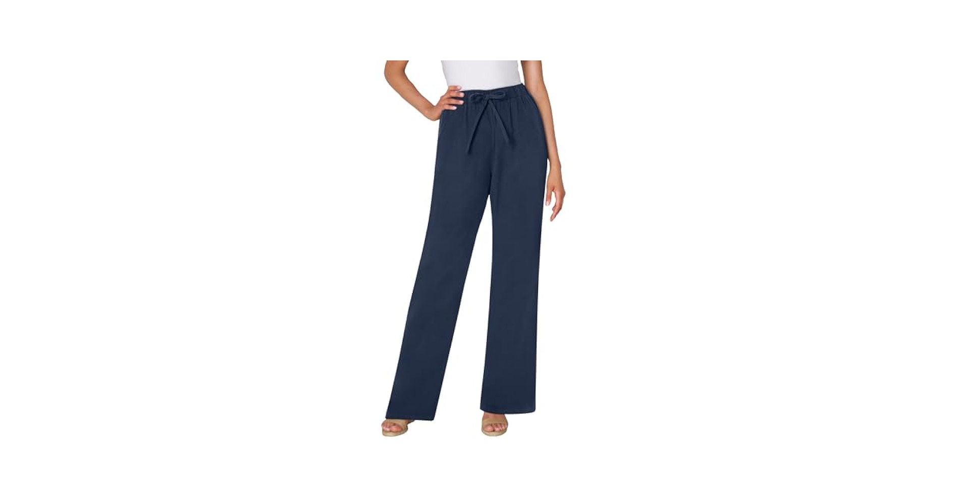 新品タグ付IHNN （Women）/イン DENIM WIDE PANTS IHNN/イン】(H) WASHING DENIM/デニムパンツ（デニムパンツ