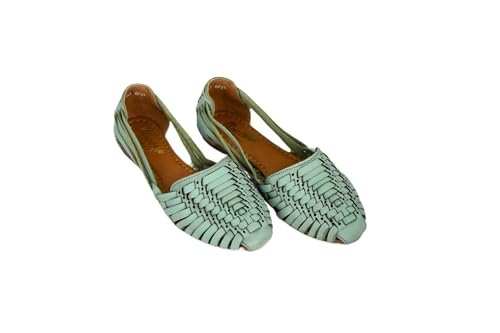 Image of Macarena Collection Womens Shoes Leather Sandals for Women | Huarache Handmade Mexican Sandals | Comfortable & Stylish Womens Sandals 2167