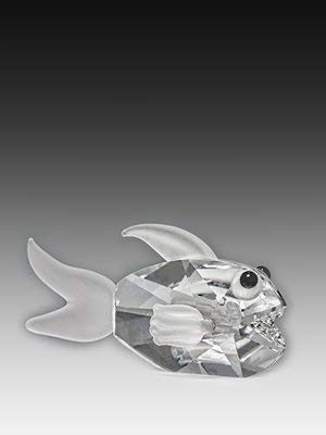 ASFOUR CRYSTAL 952-3 3.54 L x 2.04 H in. Crystal Fish Sea Figurines