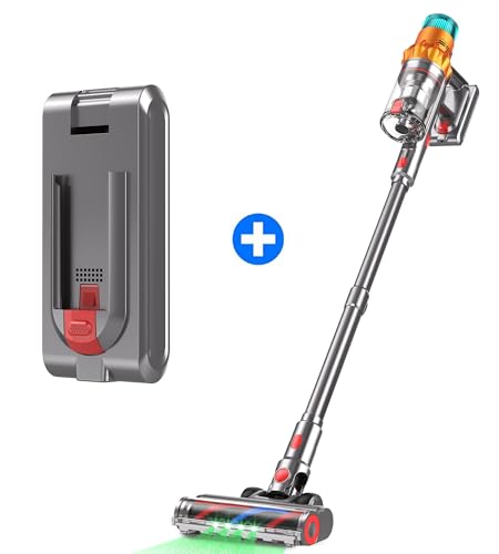 Image of REBANIC Cordless Vacuum Cleaner and Rechargeable Removable Battery