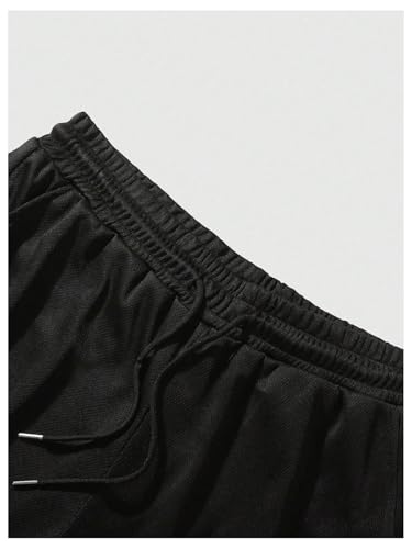 Floerns Men's 2 in 1 Running Shorts Cross Print Athletic Gym Workout Shorts with Compression Liner4