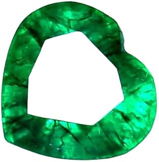 Natural 10.45 Carat Colombian Green Emerald Heart Cut Loose Gemstone Collectible Gems Stone Ideal for Pendant, Ring, Bracelet or Luxury Heirloom Designs