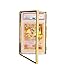 Metal PSA Slab Bumper Case UV Resistant- Safeguard Stackable Magnetic Aluminum Metal Case For Graded Cards (Metallic Gold)