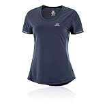 Salomon Women's Agile ss tee, Gray, X-Small