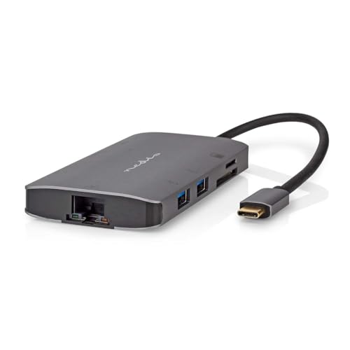 Station d'accueil USB-C Nedis pour organiser votre bureau en télétravail efficacement
