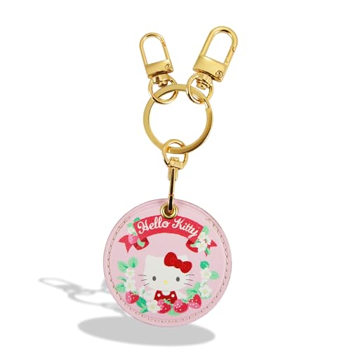 Image of Sonix x Sanrio Keychain Case Compatible with Apple AirTag | Protective Cover Keychain | Hello Kitty & Friends - Floral Hello Kitty