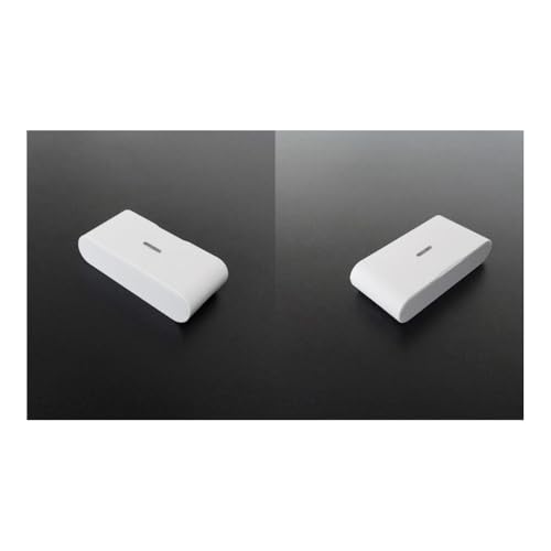Oiqippnbv 3pcs 433MHz Rilevatore Wireless di Vibrazione per Rottura del Vetro con Sensibilità Regolabile Compatibile con Sistemi di Allarme A