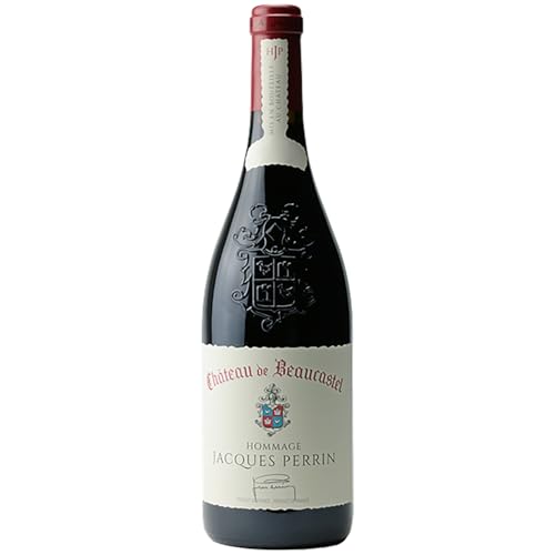 Châteauneuf-du-Pape Hommage à Jacques Perrin CAISSE BOIS tinto 2022 - Château de Beaucastel - DOP - Valle del Ródano - Francia - Variedades de uva Mourvèdre,Syrah,Grenache - 75cl
