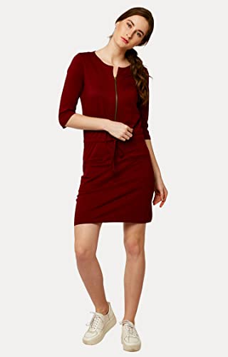 Image of Miss Chase Women's Mini Shift Dress with Pockets