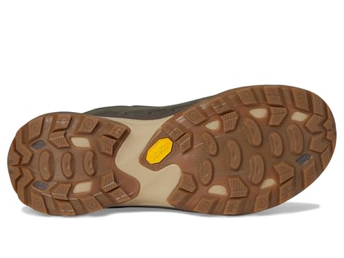 Merrell Men's Moab Speed 2 Leather Waterproof Hiking Shoe, Olive, 7.5 Medium