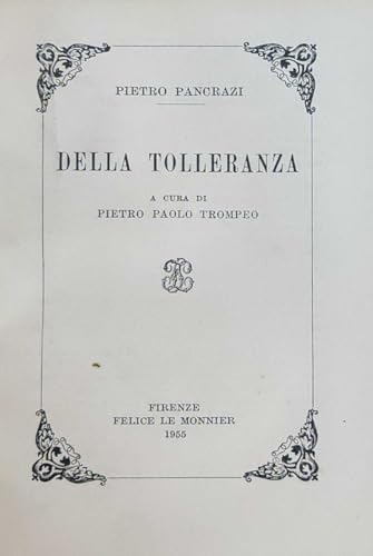 Della tolleranza