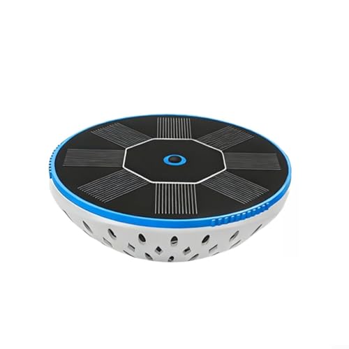 FACAIIO Lot de 2 lampes solaires de piscine avec télécommande, lampes LED flottantes étanches IPX8, 10 modes de couleur pour étangs de natation, jardin, bleu (1 pièce, bleu)