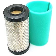 2 Pack 793569 Air Filter With 793685 Pre Filter Replace for BS 4241 5415 793569 791630 John Deere GY21055 MIU11511 Bad Boy 063-4026-00