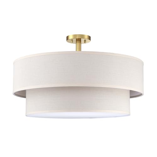 Dolaimi House 5 Light Semi Flush Mount Close to Ceiling