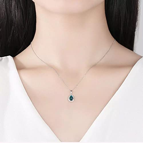 Collier en pierre sky blue en argent 925 idéal pour illuminer vos tenues d'été - 2