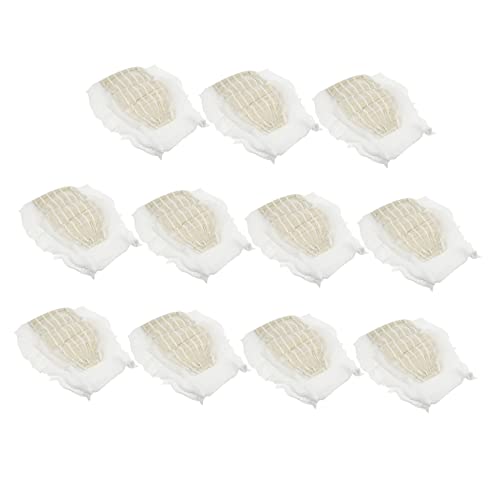 GLEAVI 11 Uds Bragas A Para Hombres De Edad Avanzada Prácticas Blancas Para Adultos Pañales Para Pantalones Breves Desechables Ajustables Ropa Interior A Prueba