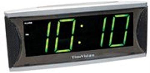 Divine Medical 1.8 Green LED Clock with Super Loud Alarm