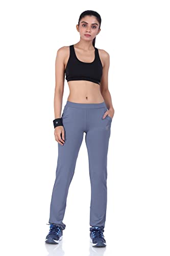 Image of Sports Women Regular Fit Activewear Track Pants | Loose Fit Workout Pant for Women | Quick-Dry | Two Pockets