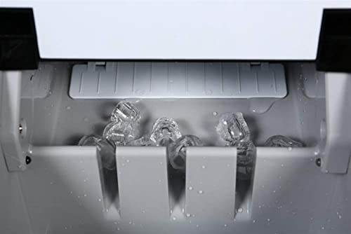 Fabricadora portátil de hielo de acero inoxidable miniatura 5