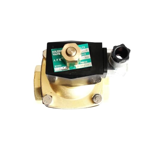 Électrovanne eau 24V DC laiton 2 pouces vanne normalement ouverte NPT