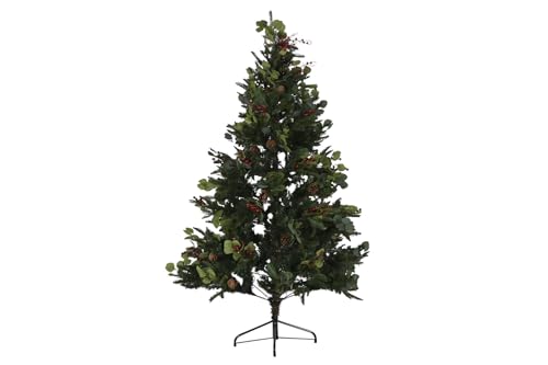 ARBOL LED PVC 115X115X180 220L EUCALIPTO VERDE