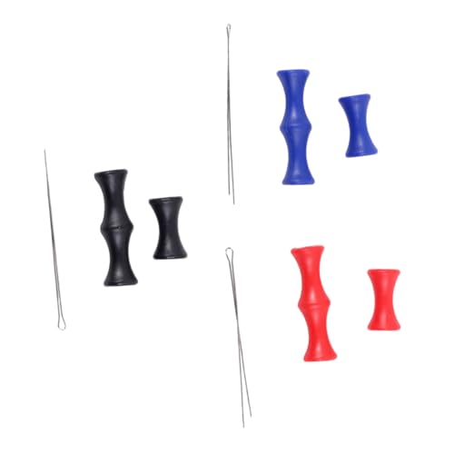 HEMOTON Juego De 3 Protector De Dedos De Silicona Protector De con Accesorios De Protector De Dedos De Cuerda De Protector De De Silicona Color Aleatorio