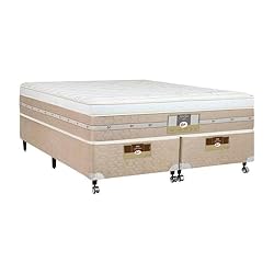 Cama Box Colchão Castor Queen Silver Star Air One Face Pocket