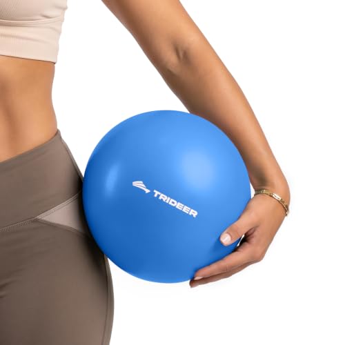 Image of Trideer 9 Inch Pilates Ball with Inflation Straw, Small Exercise Yoga Ball